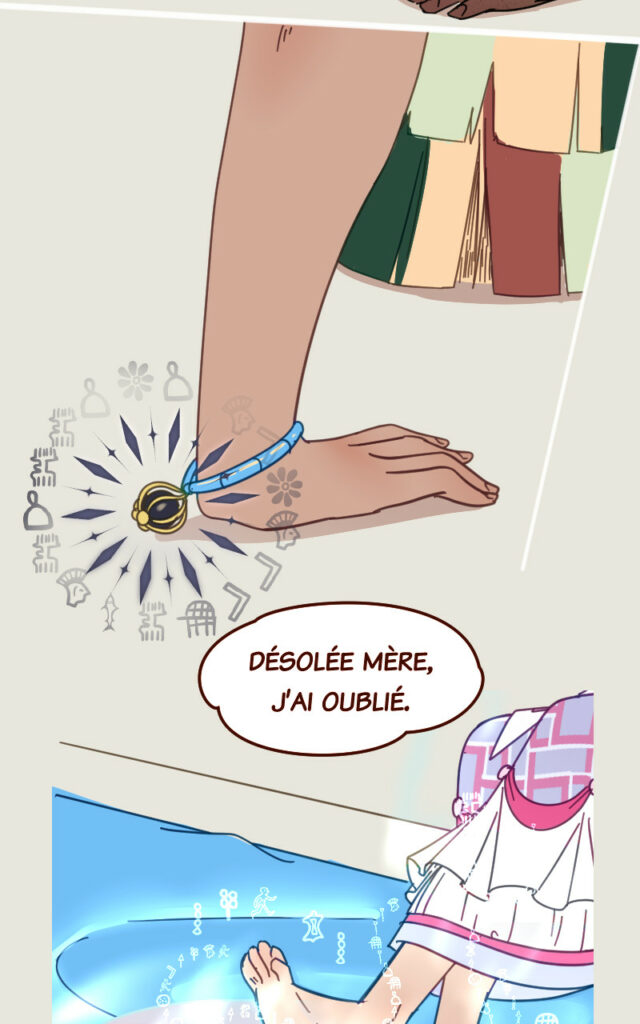 Coral : Désolée, mère, j'ai oublié.