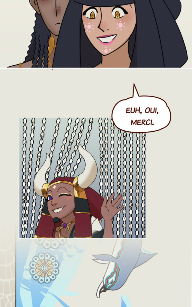 Coral : Euh, oui, merci.